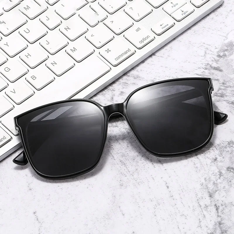 Polarized Sunglasses Fashion Trend Men Women Oversized Myopia Eyewear Finished Optical Sun Glasses Diopter 0 To -6.0 Eyeglasses