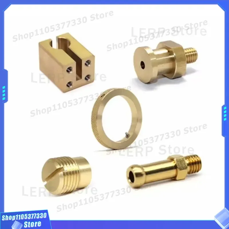 Custom CNC Machining Services Aluminum Steel Turning Milling Parts Galvanized Precision Numerical Control Components OEM