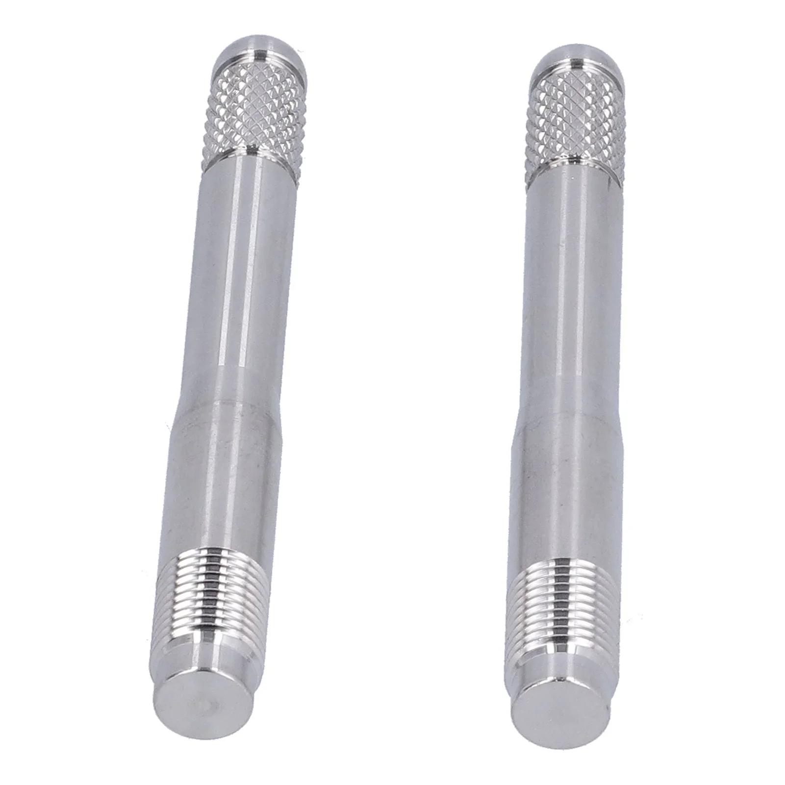 2pcs Wheel Stud Alignment Pins Wheel Mounting Guide M14 X 1.5 Thread Stainless Steel Tool