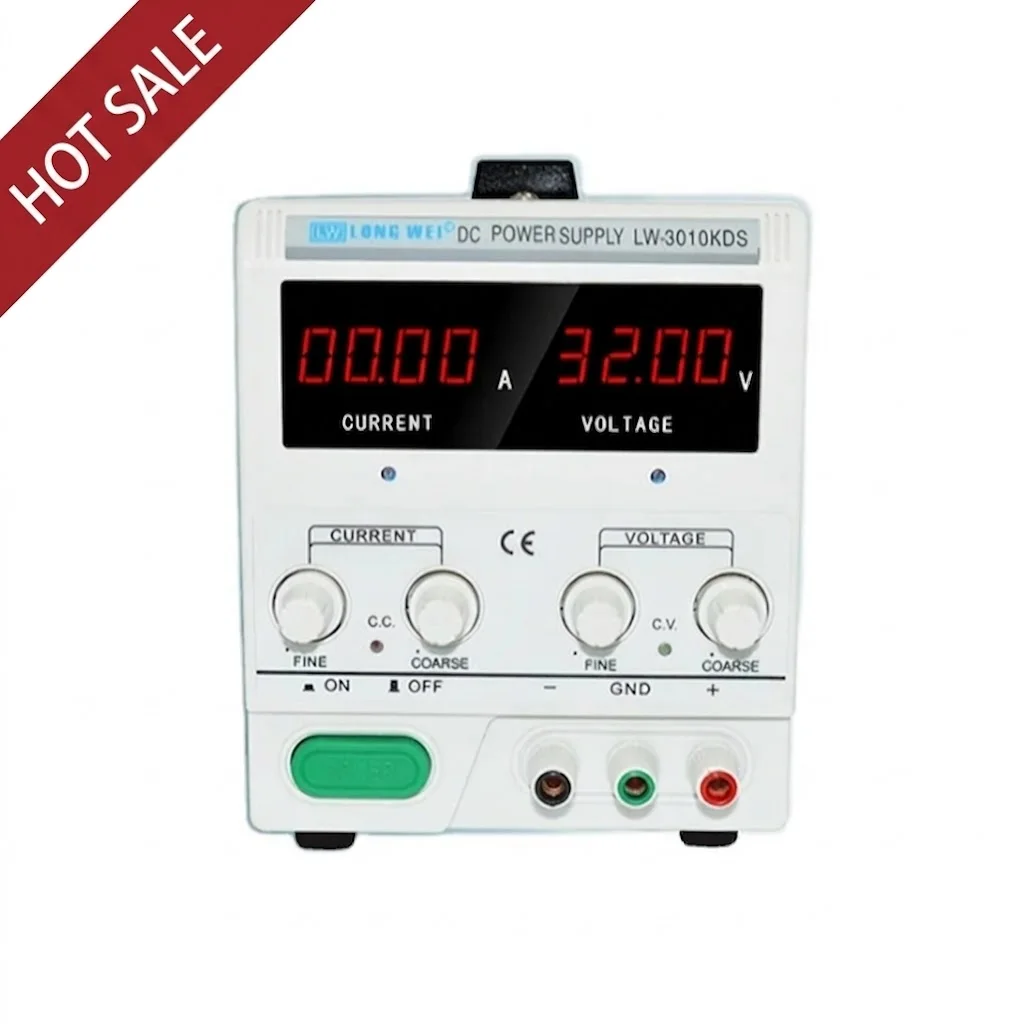 

LW-303KDS Longwei 30 В 3 А Регулируемый источник питания постоянного тока 90 Вт Светодиодный дисплей Лабораторный источник питания Регулятор напряжения Стабилизатор