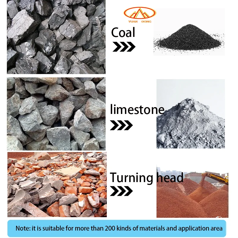 Excellent Quality Portable Hammer Crusher Machine Small Mobile Gravel Crushing Machine