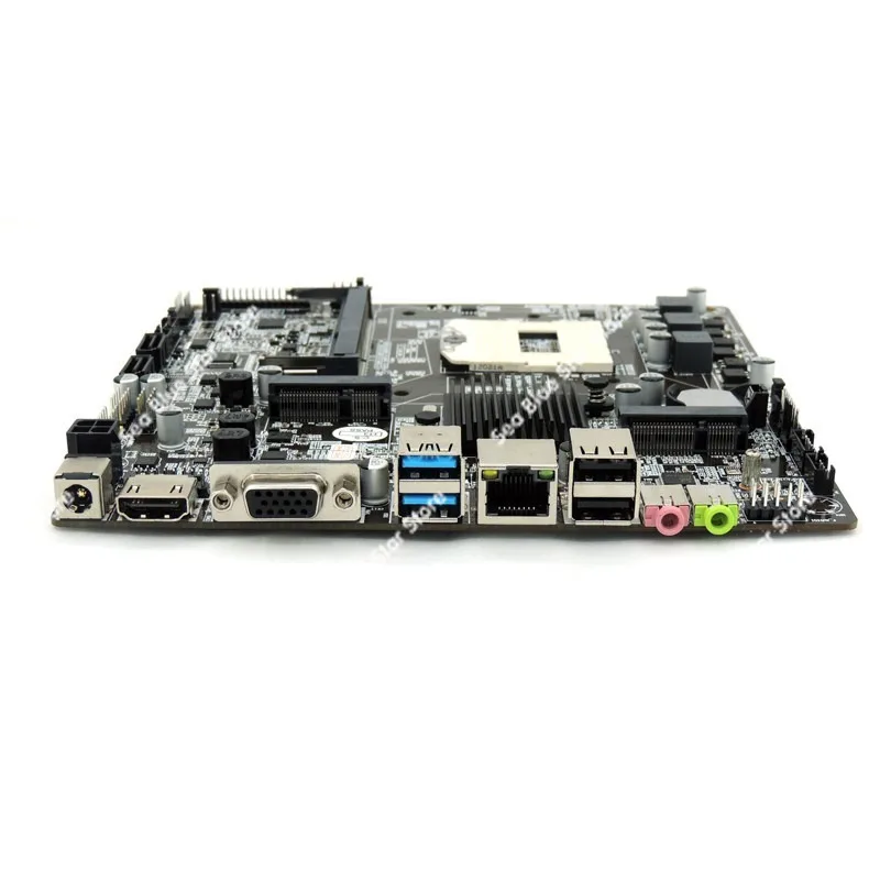 Industrial Board New HM87 Itx Main Board Fourth Generation Notebook 946-pin CPU All-in-one Computer HTPC Chassis, Unique Display