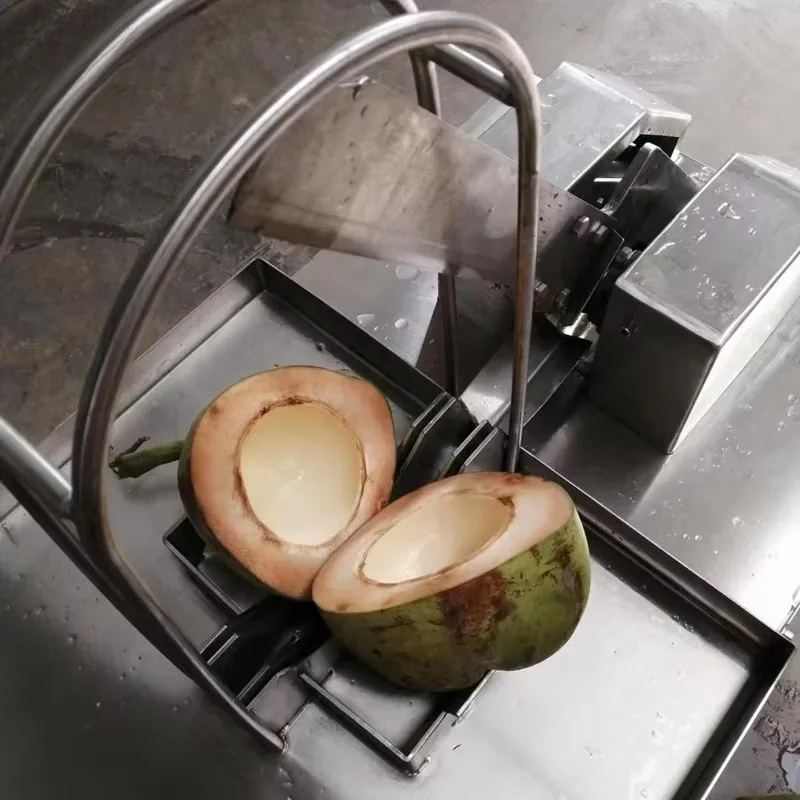 Custom Coconut Processing Machinery Thailand Coconut Opener Cutter Dry Coconut Cutting Machine