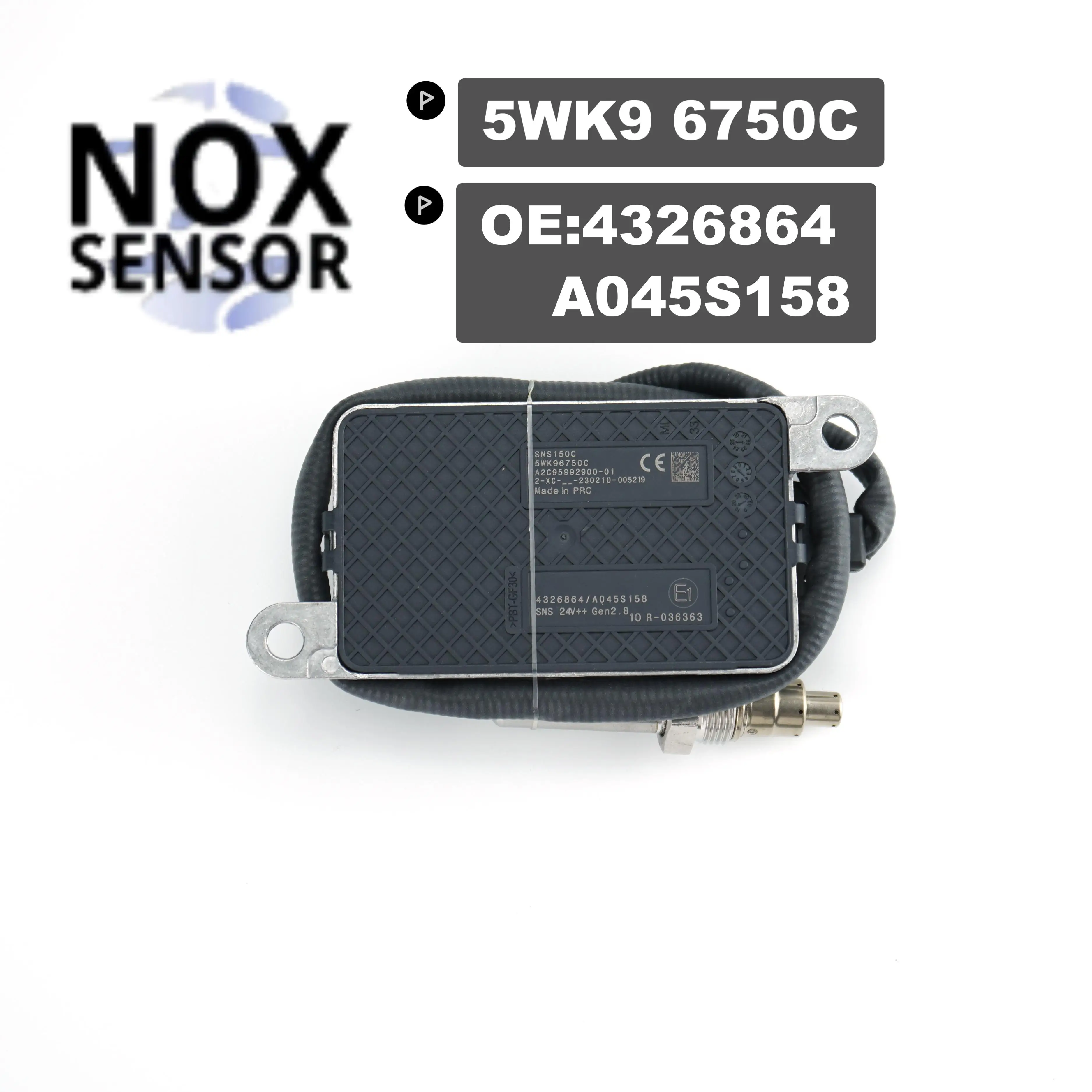 

5WK96750C Factory Direct Supply Nitrogen Oxide Oxygen NOx Sensor Inductor 4326864 5WK9 6750C