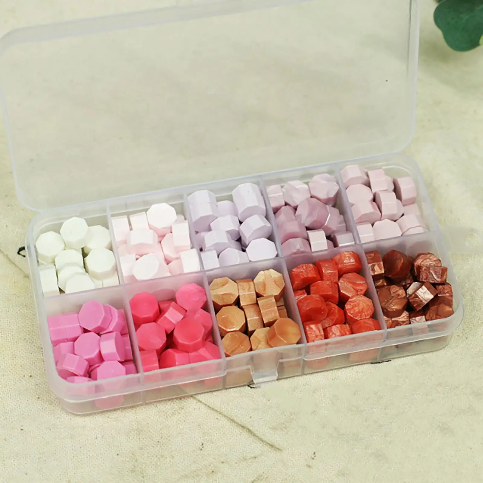 5x خرز، 200 قطعة من الخرز المتعدد، ختم رائع لرسائل الطوابع، دعوة الزفاف وختم بطاقات المعايدة #4