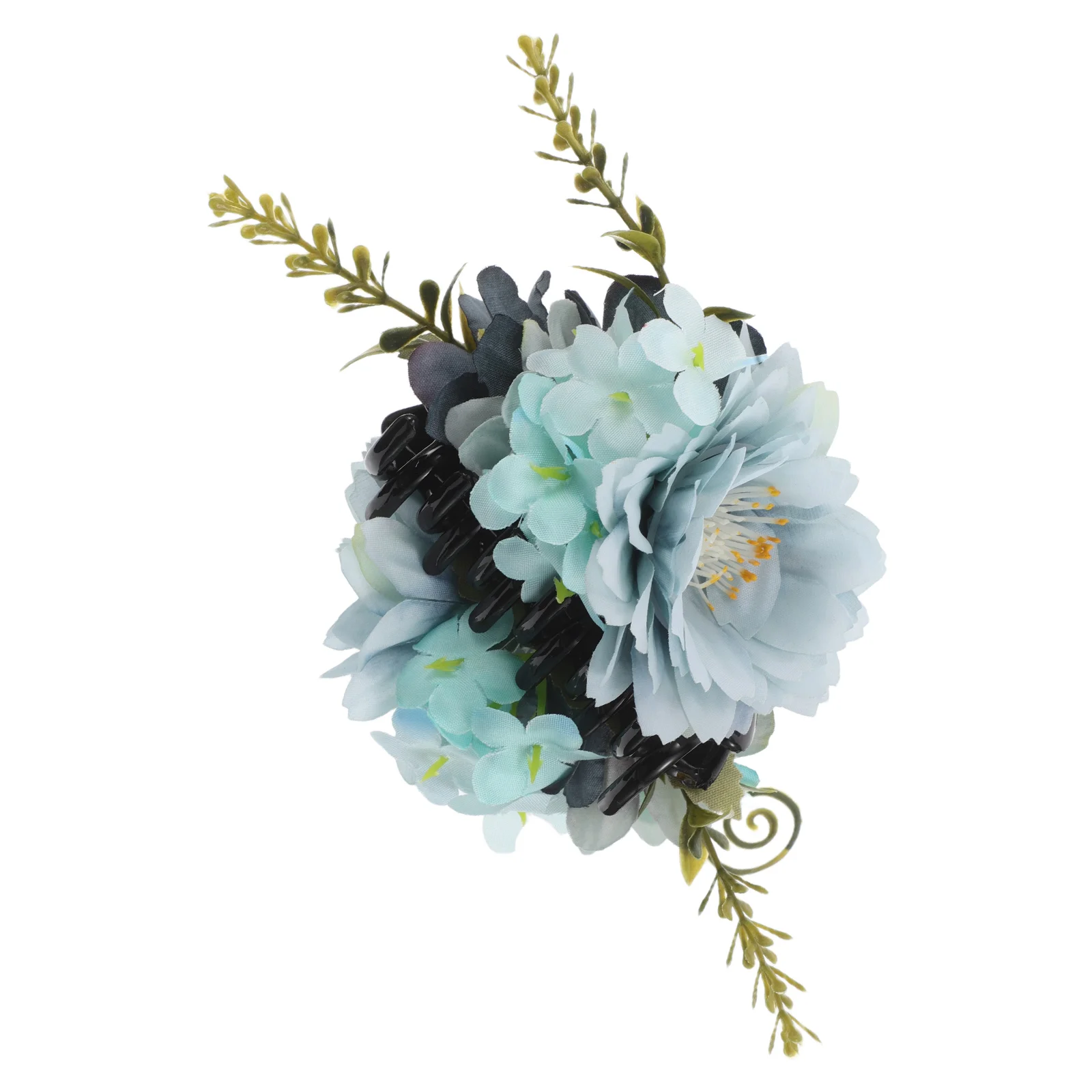 

Claw Hair Clips for Women Realistic 3D Flower Design Durable Material Versatile Back Clip Enhances Charm flower hair accessories