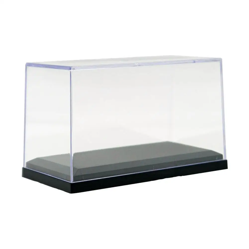 Transparent Acrylic Case PVC Hard Cover Display Box for Scale 1:43 1:64 Car Model Collectible Miniature Figure Protection B Z3V0