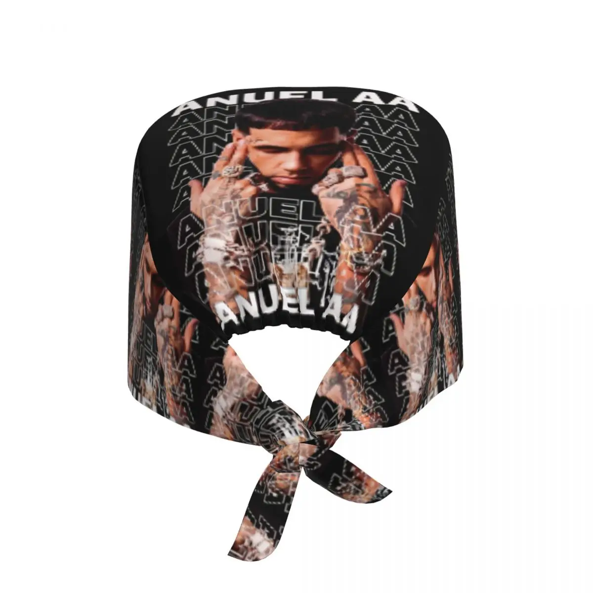 Custom Anuel AA Puerto Rican Rapper And Singer MIRAME Medical Staff Scrubs Hat Women Men For Chef Hat Scrub Caps