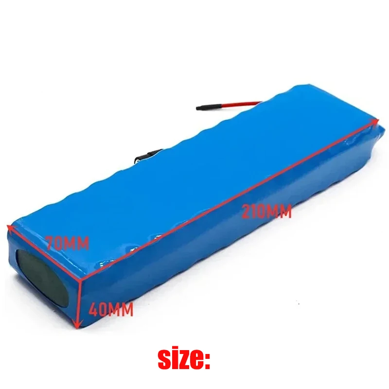 24V 100Ah Battery 7S3P 29.4V 100000mAh Li-ion Battery Pack with 20A Balanced BMS for Bicycle Scooter Power Wheelchair