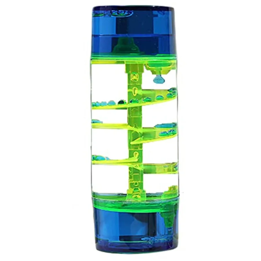 

Spiral Liquid Motion Bubbler Timer Colorful Water Timer Liquid Sensory Activity Fidget Calm Stress Relief Desk Adults Decoratio