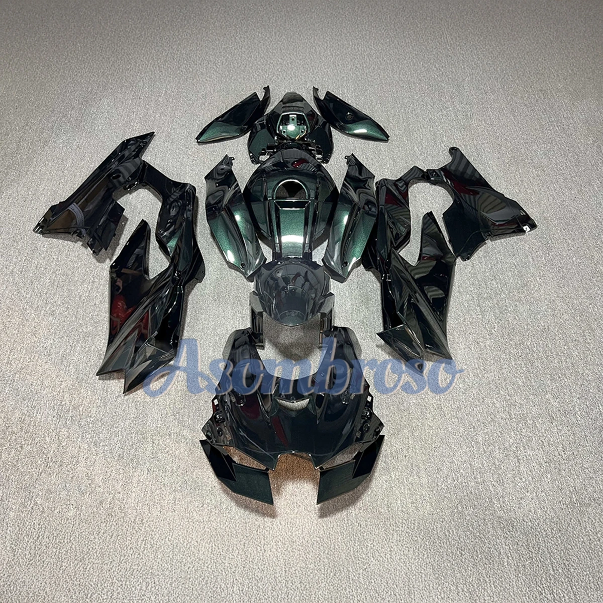 Motorcycle Accessories Full Fairing Body Kit For Kawasaki ZX-10R 2021 2022 2023 2024 2025 Dark Green Injection Guards Protection