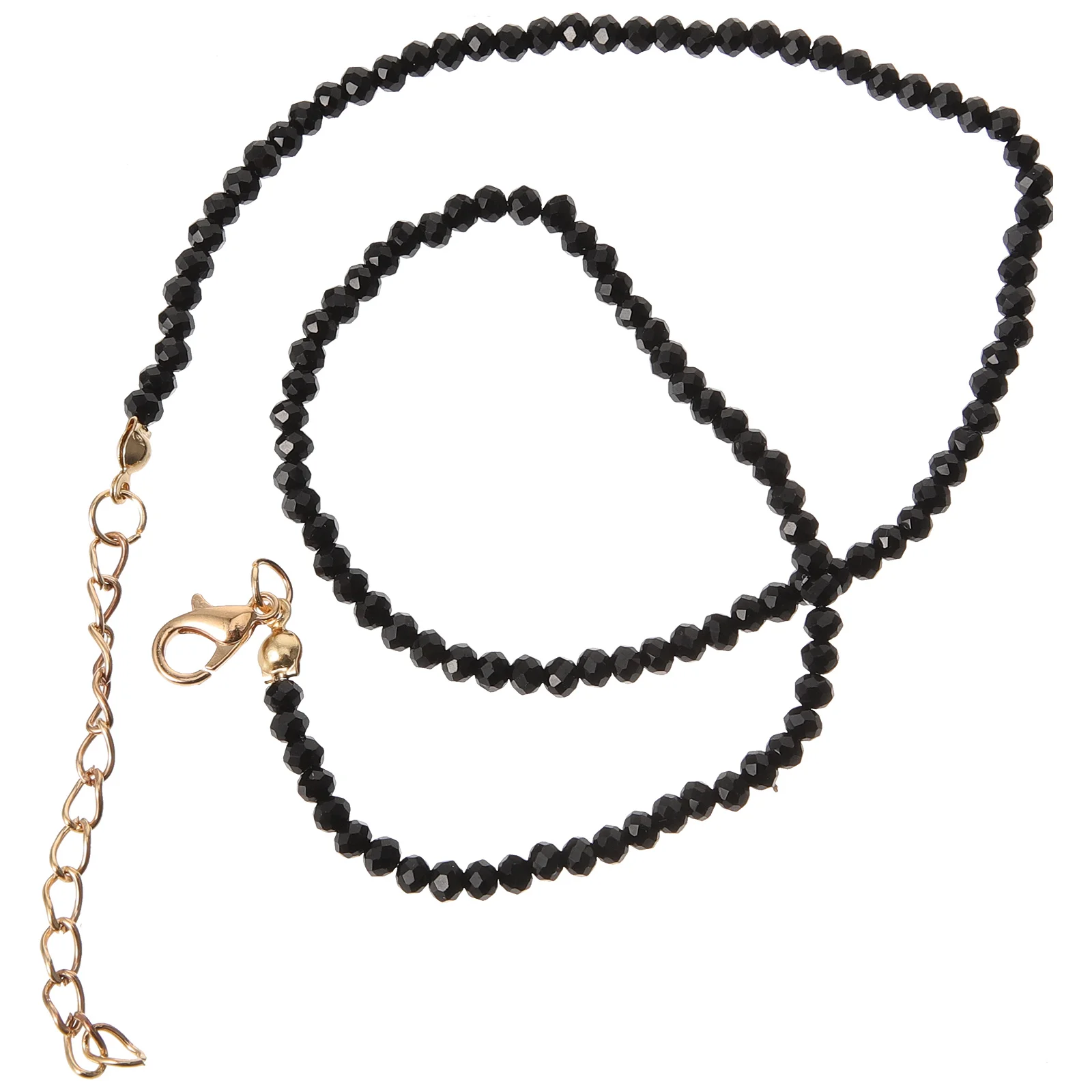 

Crystal Necklace for Women Fine Artificial Chain Jewelry Adjustable Summer Trendy Dainty Bridal Pendant Female Necklaces