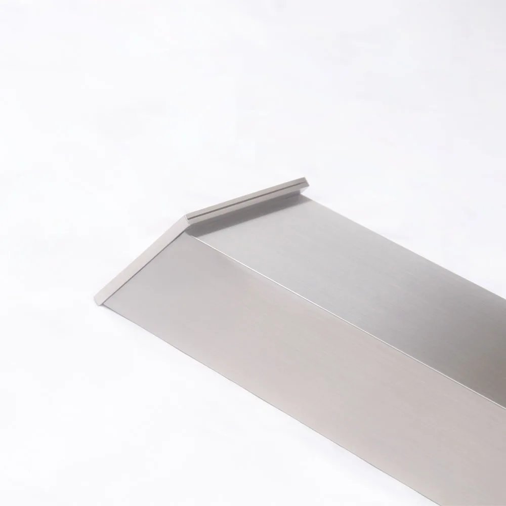 Modern Luxury Square Shape Stainless Steel Outdoor Pool Shower Waterfall Garden Feature