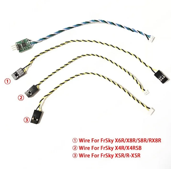Pixhawk-X8R/X4RSB/R-XSR Telemetry Cable for FrSky Horus X10S X12S & Taranis X9DP QX7/X7S