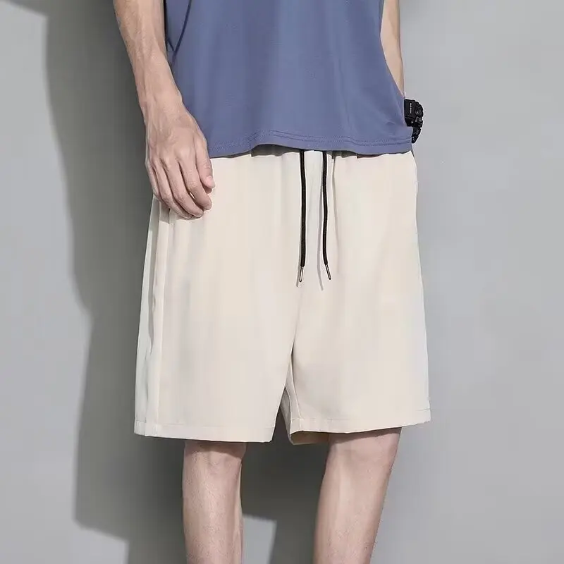 

Спортивные шорты мужские летом, быстросохнущие, свободного кроя, большие размеры пять, универсальные, однотонные, тонкие в американском стиле, мультиколо