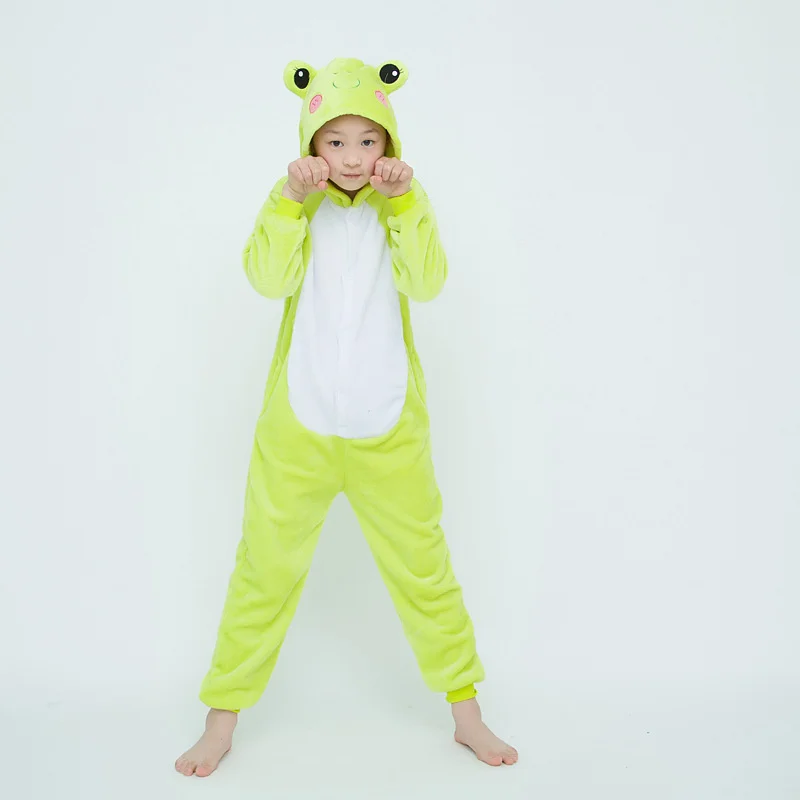 Kigurumi-pijamas con capucha para parejas, ropa de dormir informal con cremalleras, monos de Koala de animales de dibujos animados, Otoño e Invierno