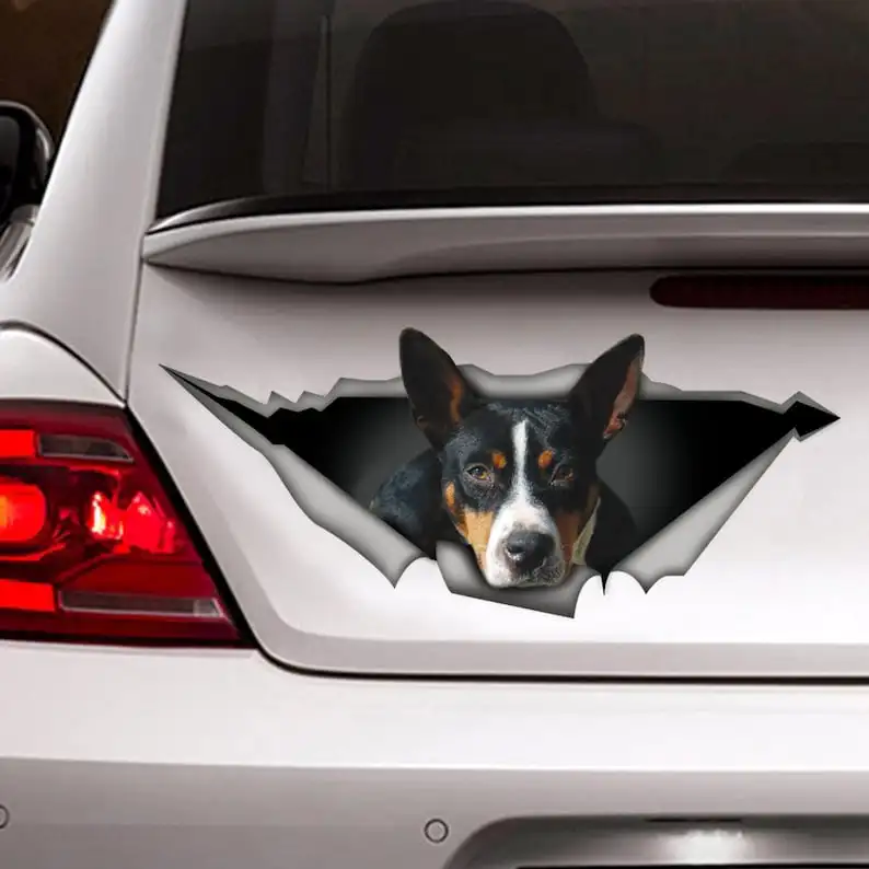 Rat terrier car sticker, rat terrier Decal, dog sticker , Car Decal, funny decal, Laptop Decal,car sticker