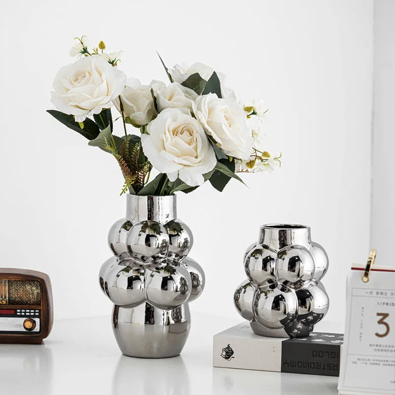 Silberblase – Der perfekte dekorative Blumentopf für stilvolle Einrichtung und besondere Anlässe