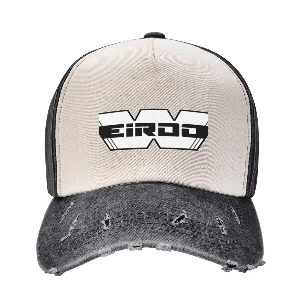 WEIRDO - Logo - White with black lettering Baseball Cap beach hat tea Hat Mens Caps Women's