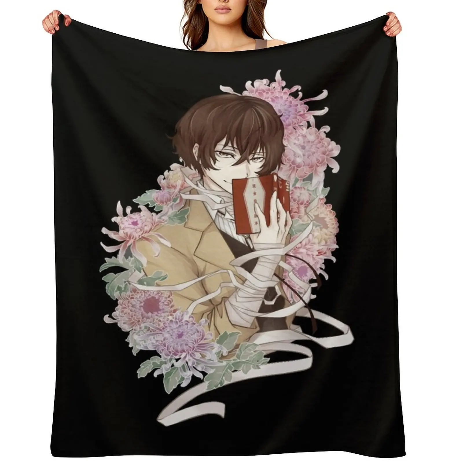 

Day Gift For Dazai Gifts For Movie Fans Throw Blanket Fashion Sofas Summer Sofa Blankets