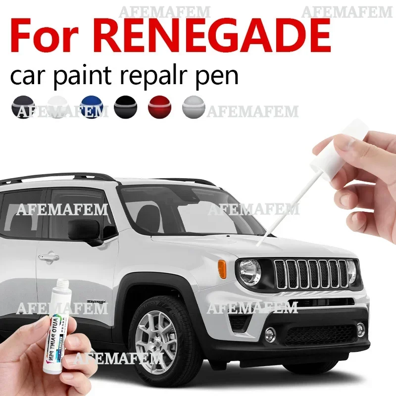 For Jeep Renegade 2014-2025 BU Paint Repair Pen Touch Up Scratch Remover DIY Auto Accessories Black White Yellow Orange Purple