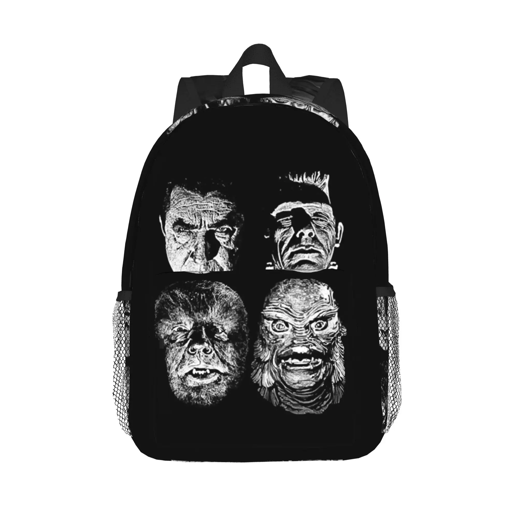 Universal Studios Monster sdracula wolfman frankenstein Backpack Hot Sale Daypack BookBag Shoulder Bags for Men Women School Bag
