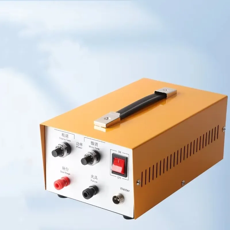 High-Power Handheld Small Spot Welding Machine Multi-Functional for Gold Silver & Copper Jewelry Handheld Small Spot Welder