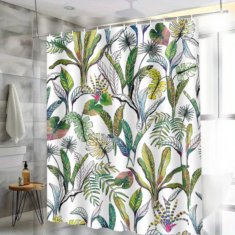 

Мраморная текстура, моющаяся, грязеотталкивающая занавеска для душа, насадка для душа, водонепроницаемая полиэстеровая занавеска для ванны для домашнего декора, аксессуары