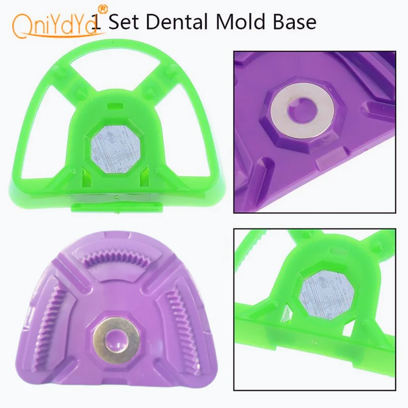 Caja de separación magnética para modelo Dental, equipo Base de modelo de laboratorio Dental, herramientas dentales, 1 Juego