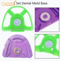 1Set Dental Modell Magnetische Abschied Box Dental Labor Modell Basis Ausrüstung Dental Werkzeuge