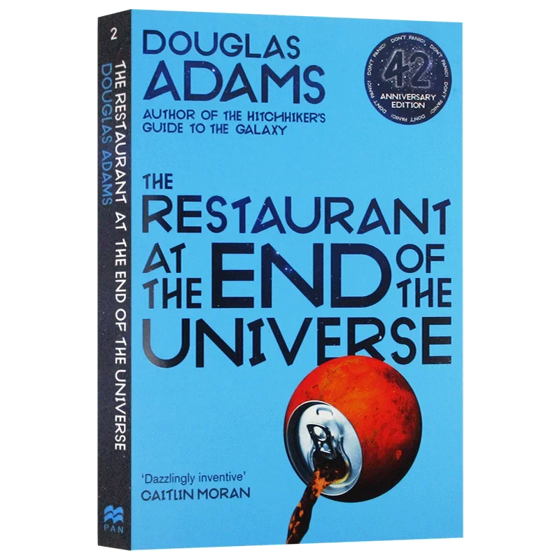 The Restaurant at the End of the Universe 42, Teen English in books story, Science Fiction novels 9781529034530