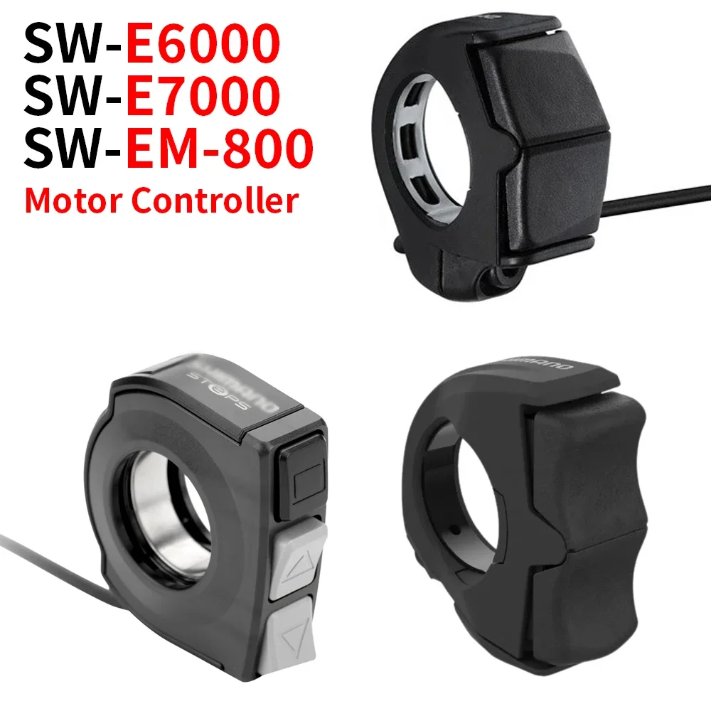 

STEPS SW-EM800 SW-E6000 SW-E7000 400mm Assist Switch Black Hand Assist Switch with 400mm E-Tube Wire for-shimano Cycling Parts