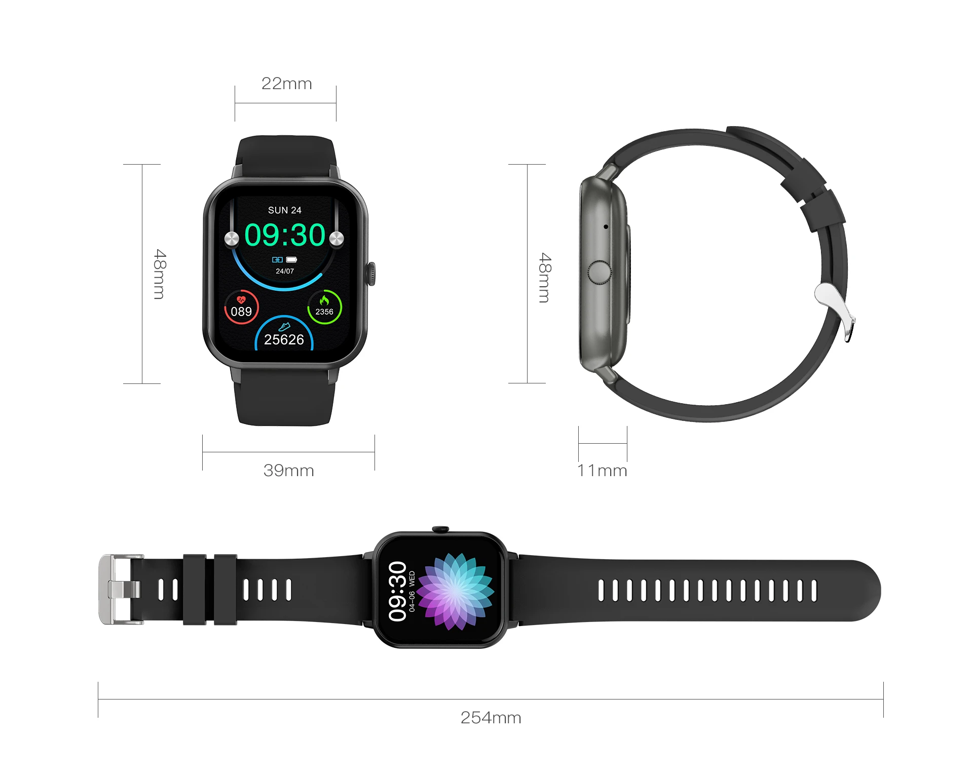 Neue Digitale Smartwatch Herzfrequenzmesser Smartwatch 2026 Android Elektronische Sportuhren für Männer Frauen Fitness-Tracker für iOS – Detail 13