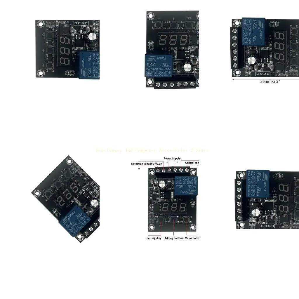 

LED Display Advanced Detection Module Perfect for Precise Circuit Monitoring, 0-99.9V DC5V 12V 24V