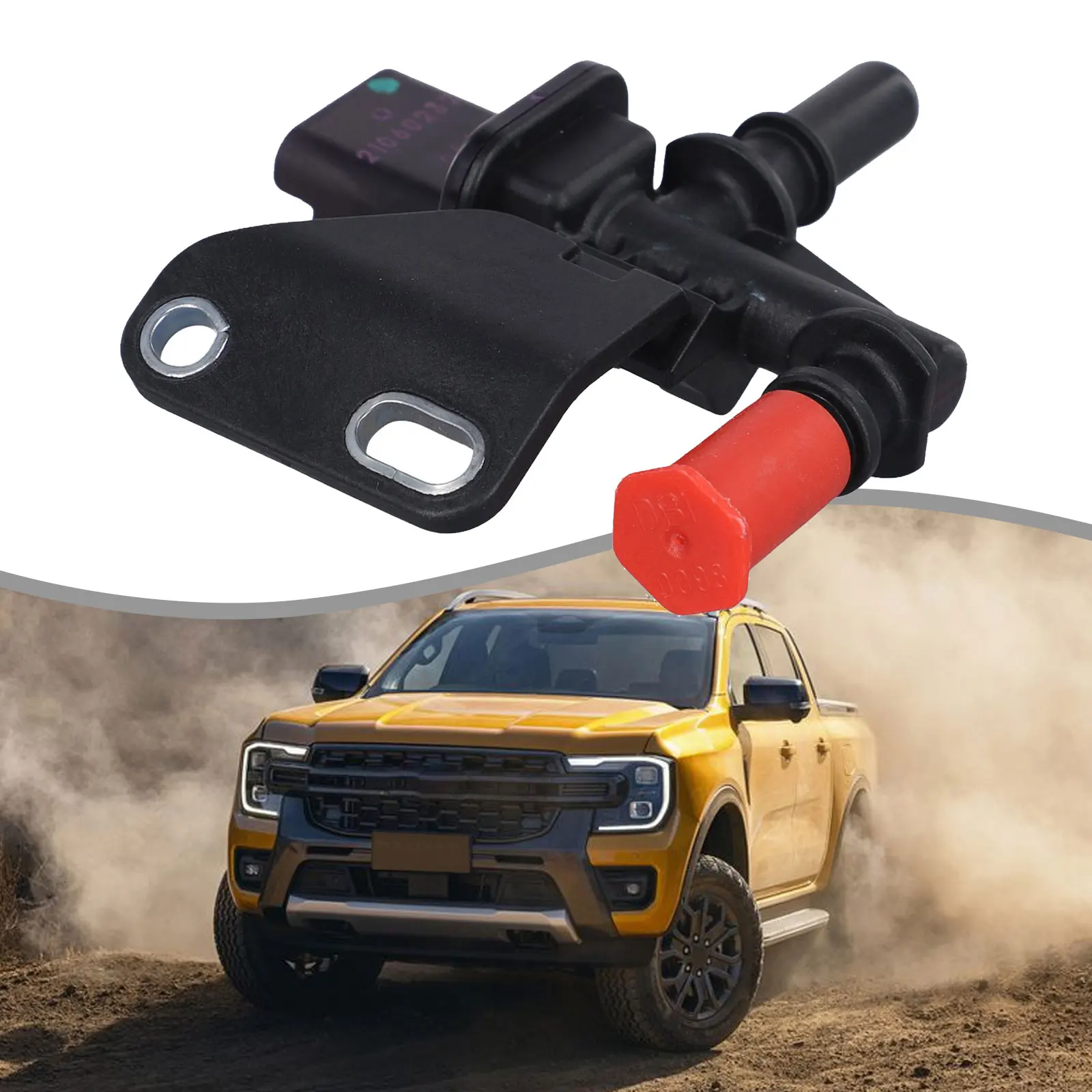 

Датчик давления топливного впрыска для Ford для 2020+, изготовлен из практичных материалов, черный цвет, замена установки