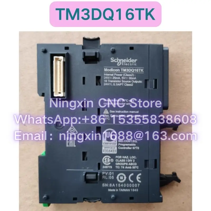 Used TM3DQ16TK PLC Functional test OK Fast delivery