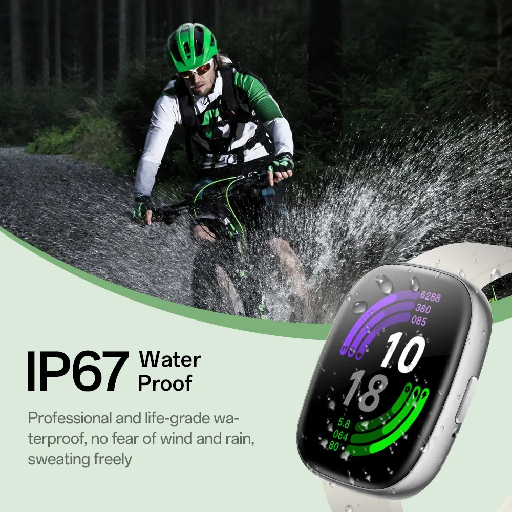 

Huafit 2025 Новые Смарт-часы для мужчин 1,3-дюймовый экран Bluetooth Монитор здоровья вызова Женские Смарт-часы для здоровья Женские для Android IOS