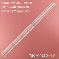 LED Backlight strip 7 lamp For Skyworth 40