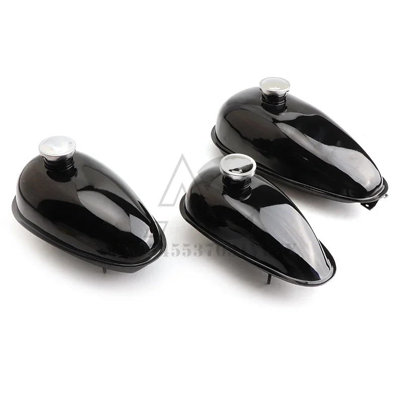 2L 3L 4L Black Gas Tank W/ Cap Petcock For 49CC 50CC 80CC 60cc Engine Motorized Bicycle Petrol Tank Fuel Tank Cap