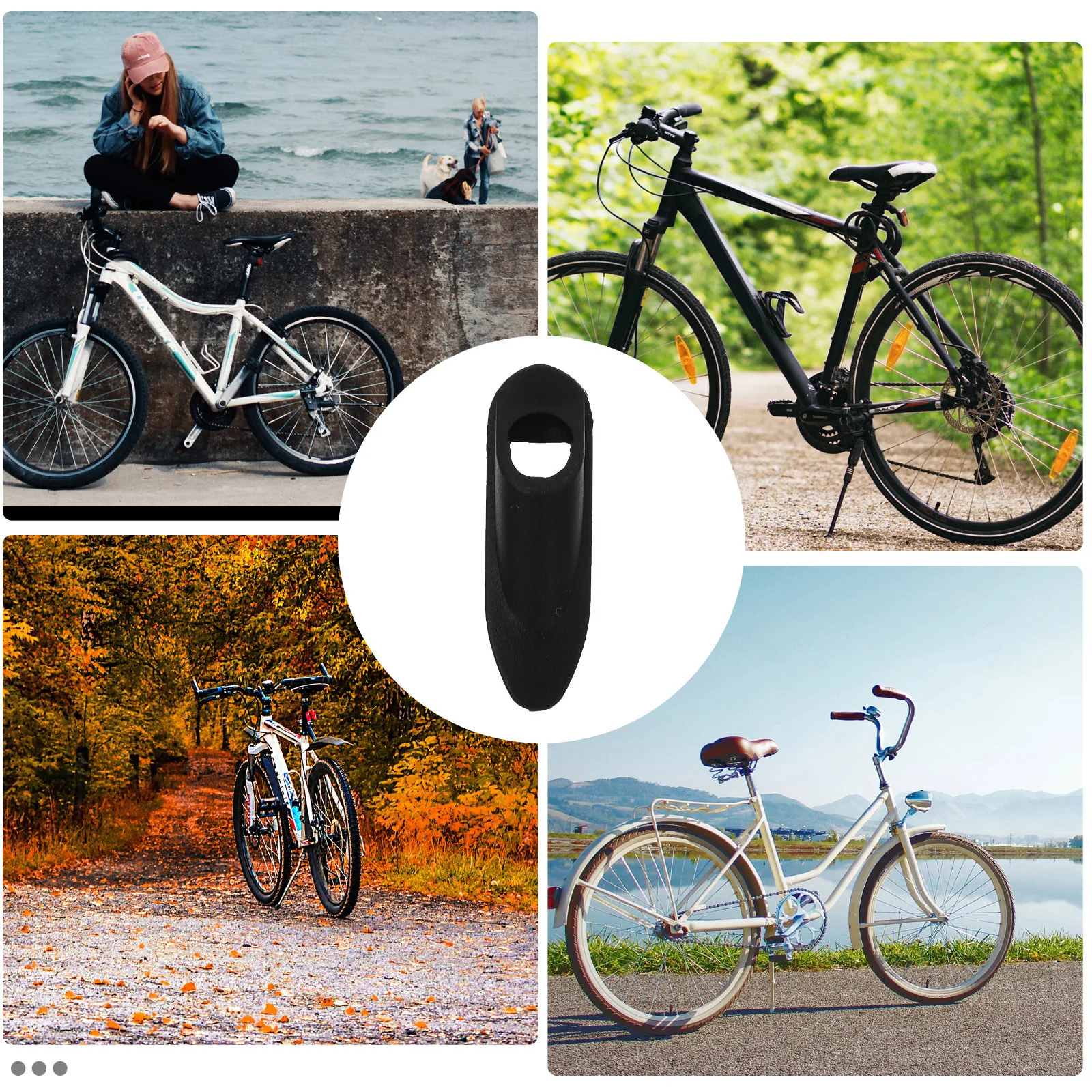 

10Pcs Bike Frame Wire Tube Clamp Single Hole in-Frame Wiring Holder Sturdy Cable Line Clip for Brake Shifter Housing Fixed