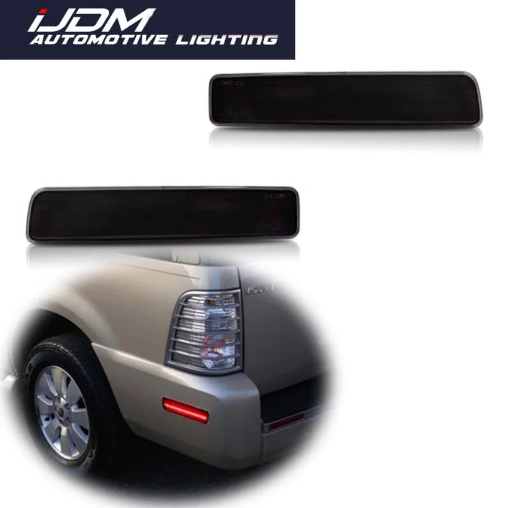 For Mercury Mountaineer 2002-2010 Car Red LED Rear Bumper Side Marker Parking Lights Running/Driving Lights Fender Flare Lights