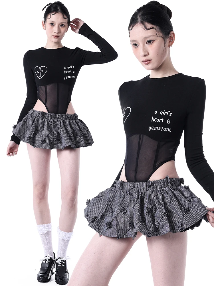 

Сексуальный комбинезон с принтом в виде сердца и букв, облегающий, женский, модный, весна-лето, новинка, с низкой талией, брюки-кюлоты