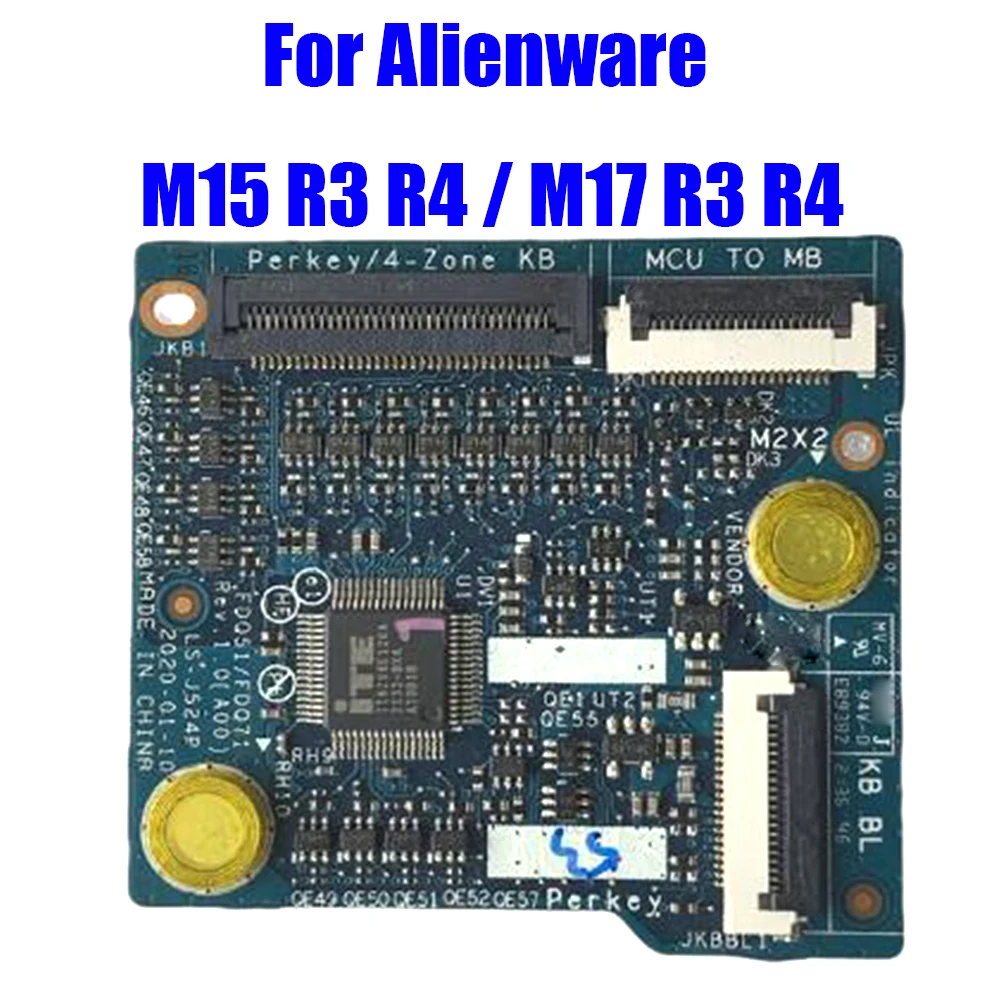 Laptop Keyboard Transfer Board For Alienware M15 R3 R4 / M17 R3 R4 LS-J524P 060XK3 60XK3