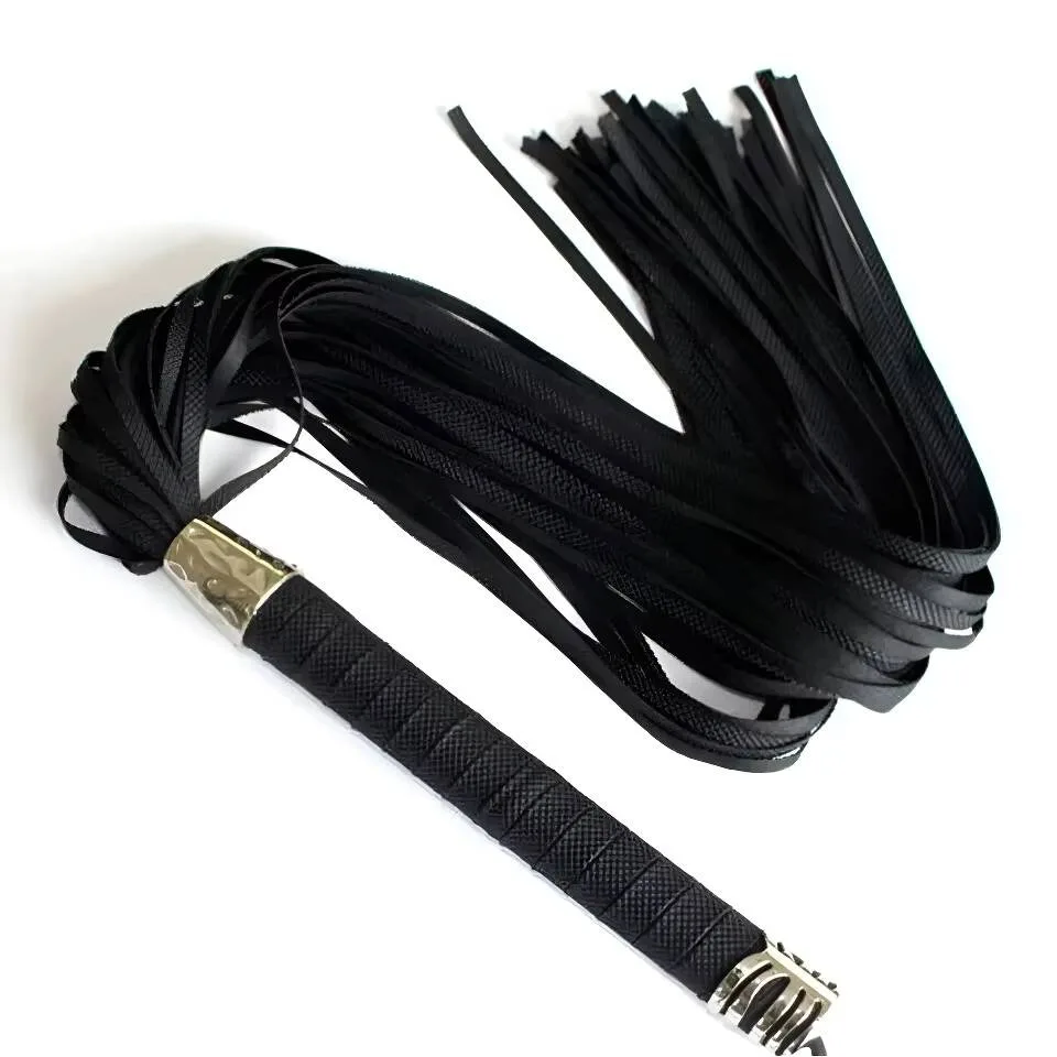 BDSM Short Leather Loose Spanking Paddle Slave Fetish Punishment Tool Couple Flirt Whip Sex Toys For Game - view 2