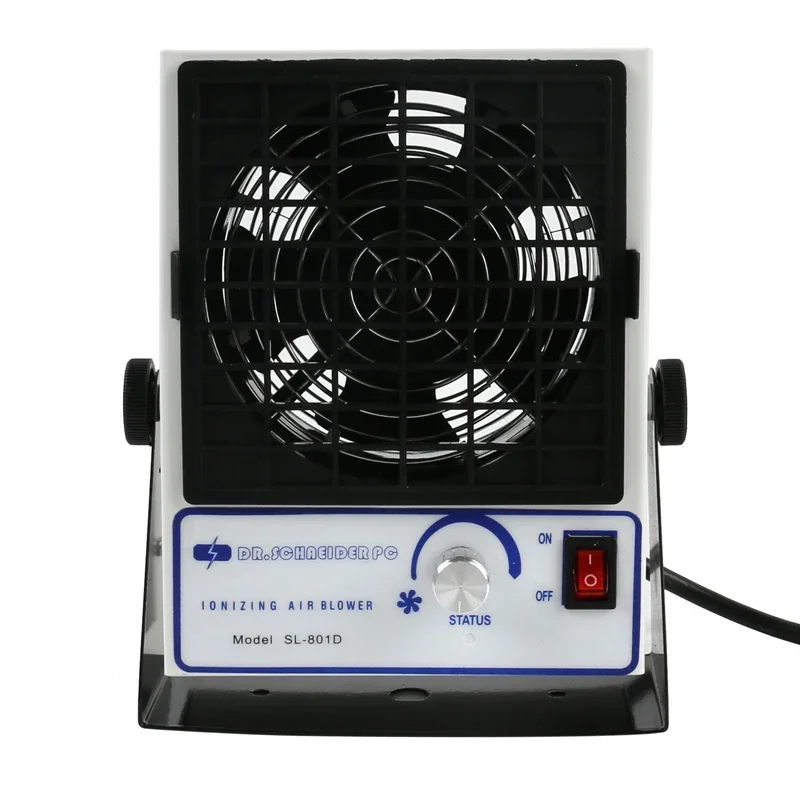 Static Eliminator SL-801D DC Ionizing Air Blower With Warning Function Ionizing Air Fan ESD Ionizer Blowers