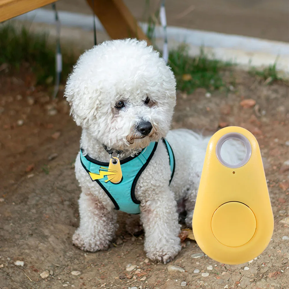 Portable Pet Bluetooth GPS Tracker Anti-lost Bluetooth 5.0 Smart Tracker Plastic Wireless Tracker Alarm GPS Locator