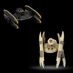 Creative High-Tech Star Movie Vulture Droid Starfighters MOC Robot Figures Spaceship Building Blocks Toys For Children Gift