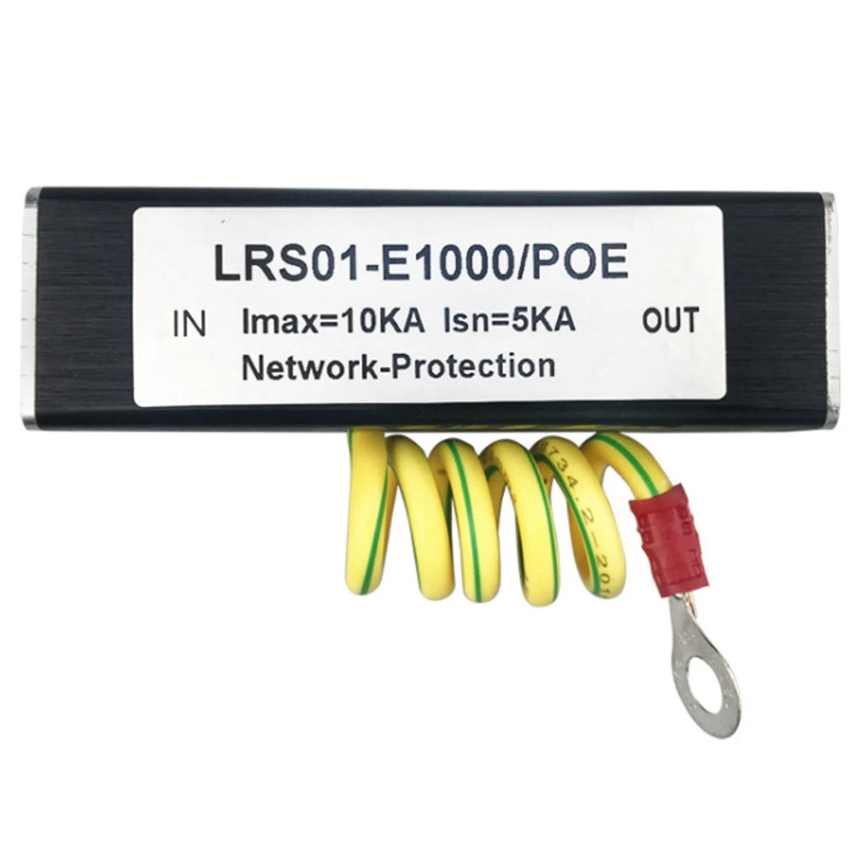 Cámara IP POE de 100/1000M, interruptor POE de red RJ45 y Protector contra sobretensiones POE, dispositivo de protección SPD 1000M