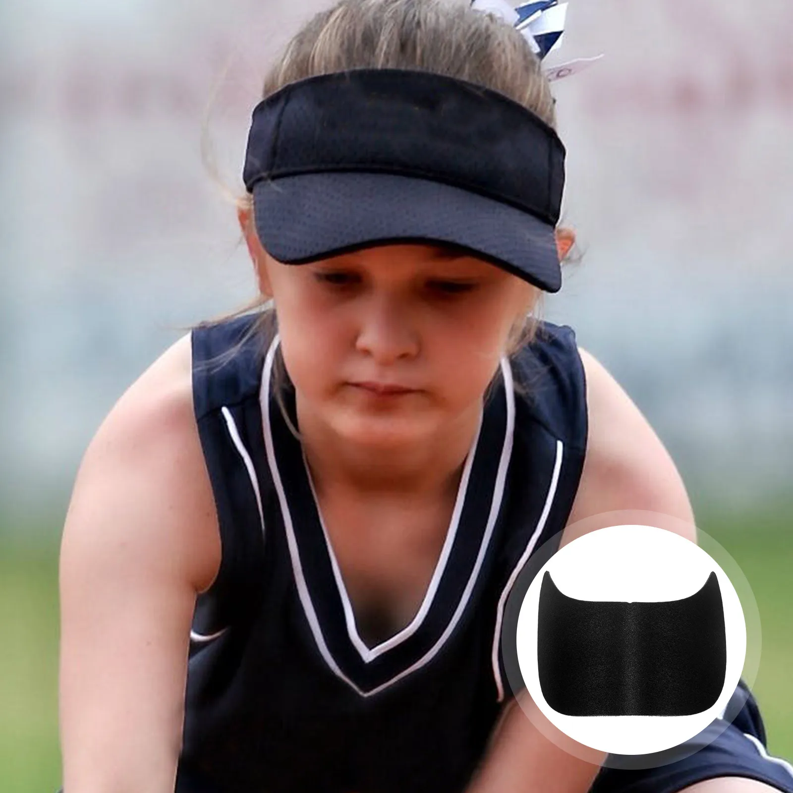 

20Pcs Baseball Cap Brim Insert Plastic Replacement Shaper Liner for Adult Baseball Hat Visor Support Accessories