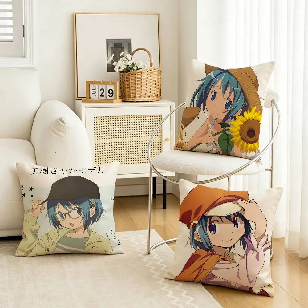 Puella Magi Sayaka Miki Multi-Size Printed Pillow Covers Home Decoration